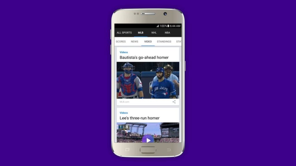 Yahoo  android Sportacular sports app