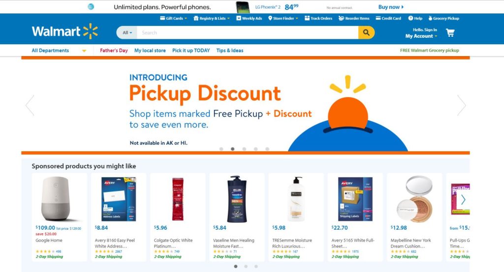 Walmart-Online Shopping Website