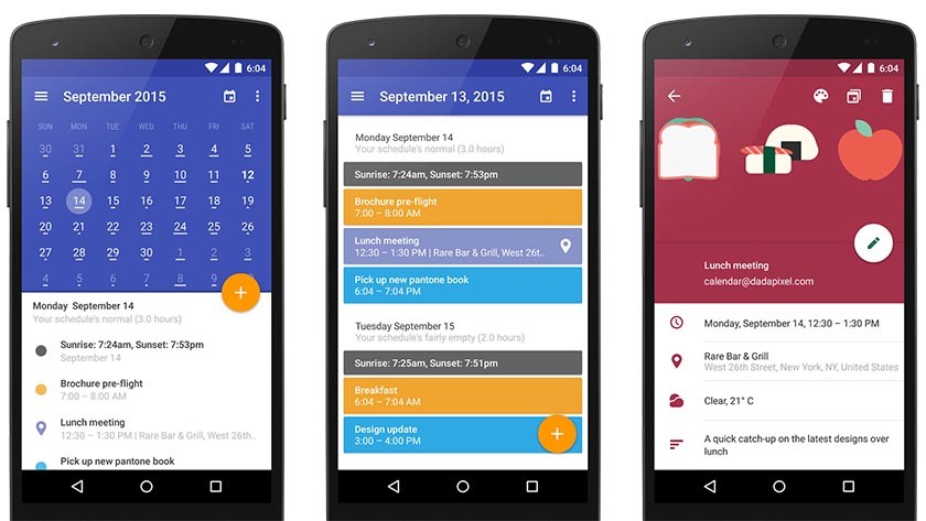 Calendar Apps for Android