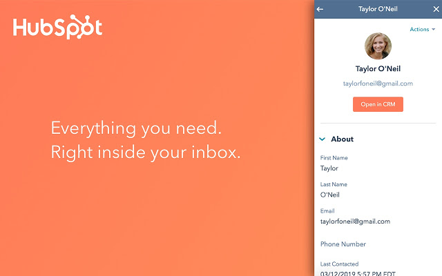 HubSpot Email Tracking & Sales