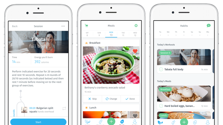 Personalized workout, nutrition app 8fit gets