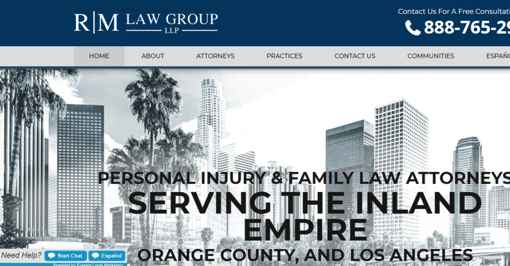 accident lawyer Moreno valley