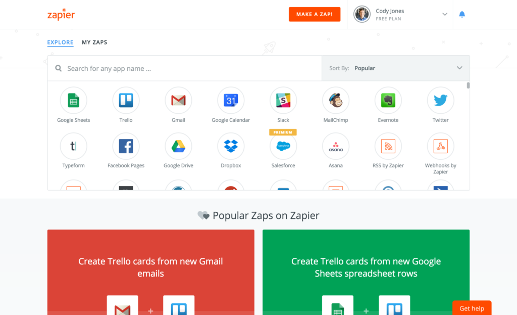 Zapier is a great tool for saving time on small, oft-repeated tasks