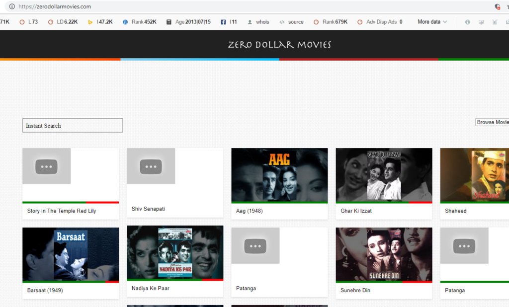Zero Dollar Movies-The Useful Sites Everybody