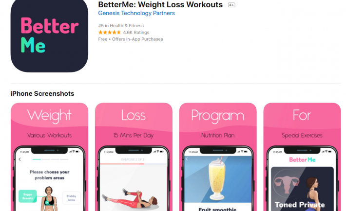 betterme-fitness-apps-best-tips-android-Best Weight Loss Apps To Lose Weight in 20