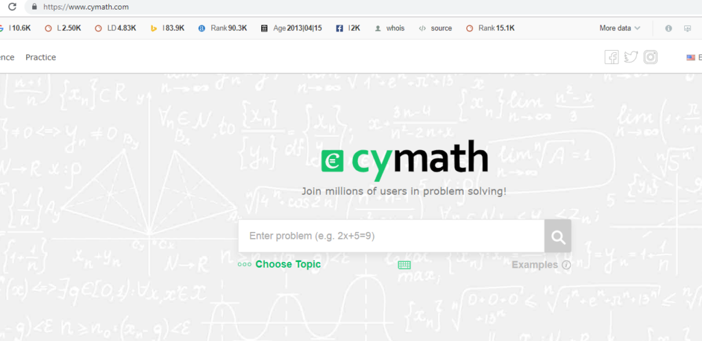 Cymath -The Useful Sites Everybody