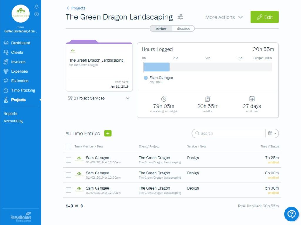 FreshBooks is a terrific all-in-one application for the two invoicing and accounting