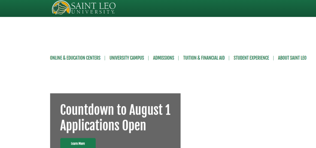 Saint Leo University is a Catholic college-marketing professionals-Online Marketing Florida