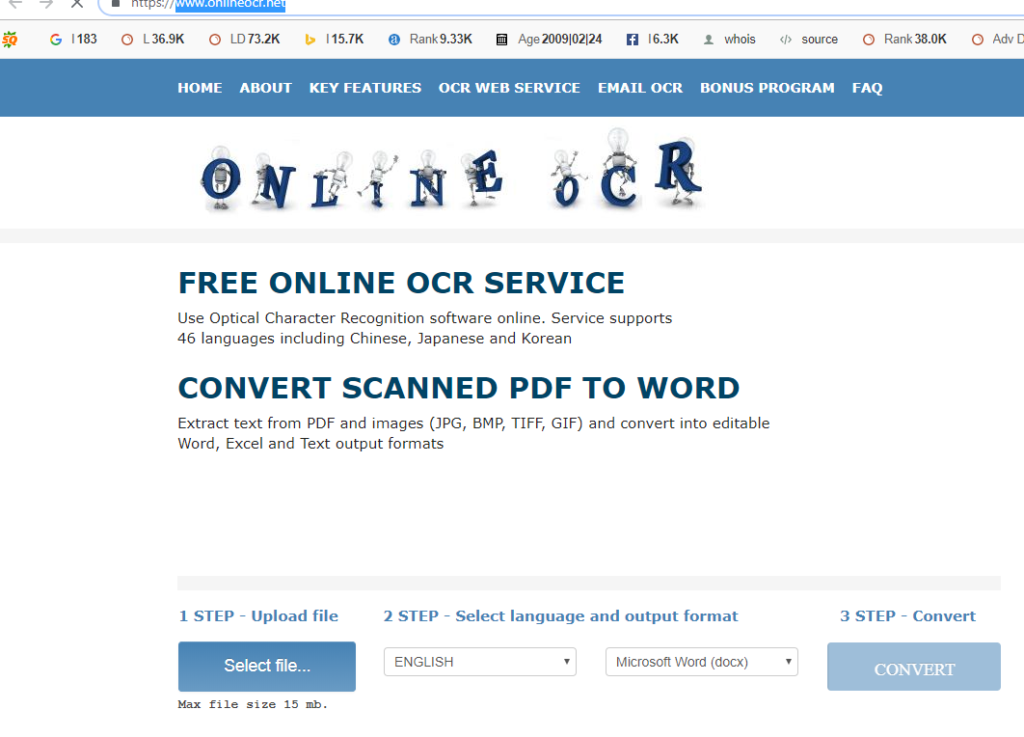 ocrnet converter-The Useful Sites Everybody